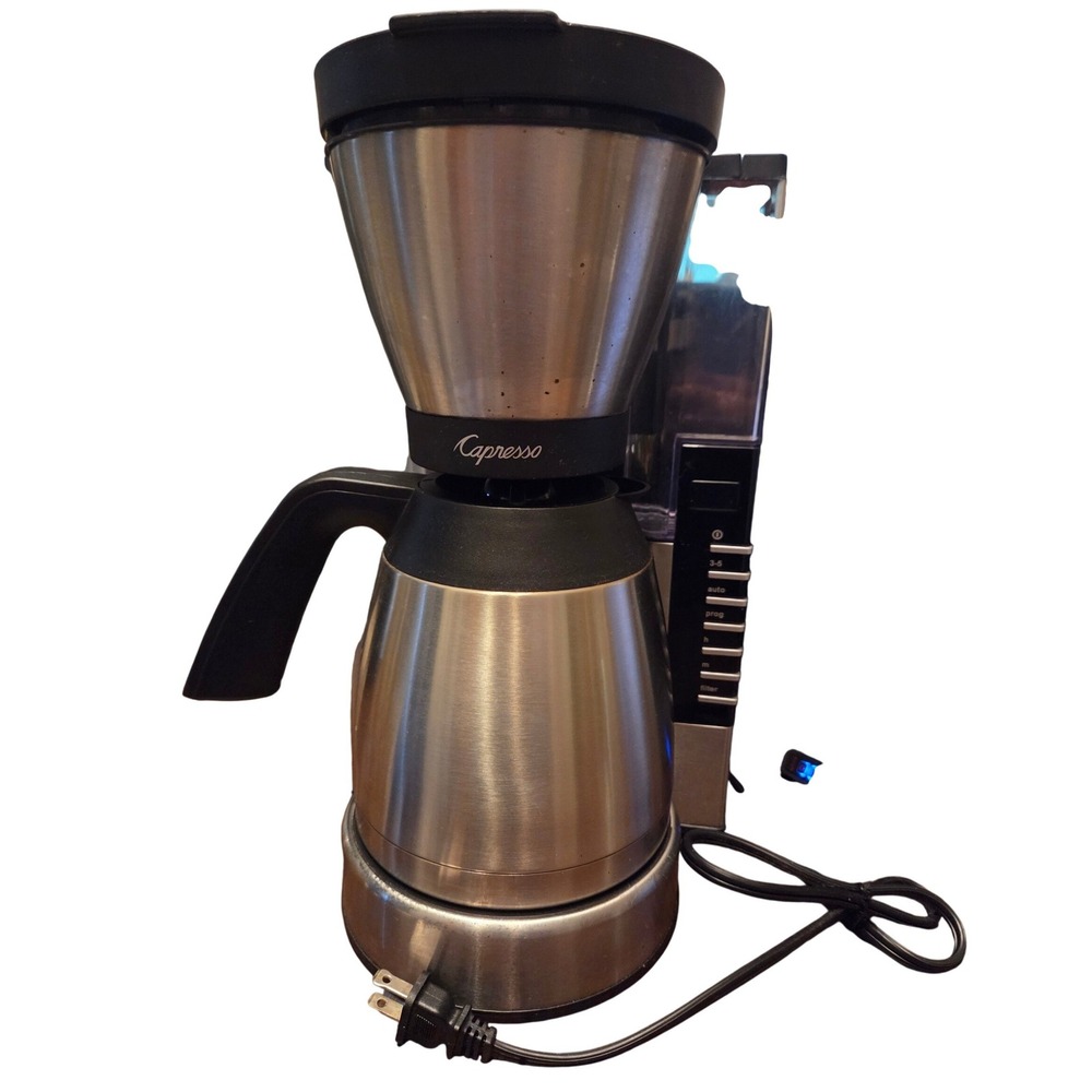 Jura Capresso MT900 Coffee Maker 10 Cup Silver Stainless Steel Programmable
